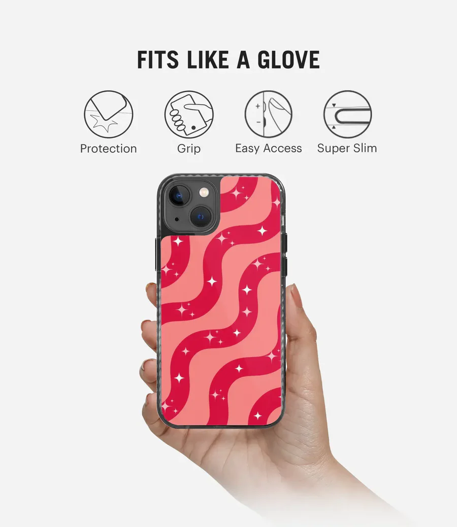 Red-pink stride 2.0 case