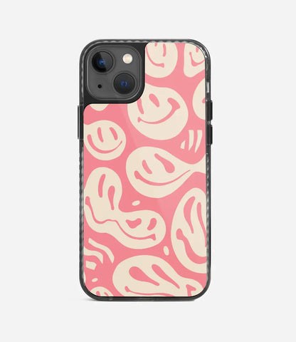 Pink smiley face stride 2.0 case